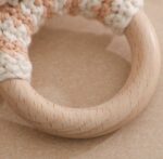 ⁦Crochet bunny rattle⁩ - الصورة ⁦4⁩
